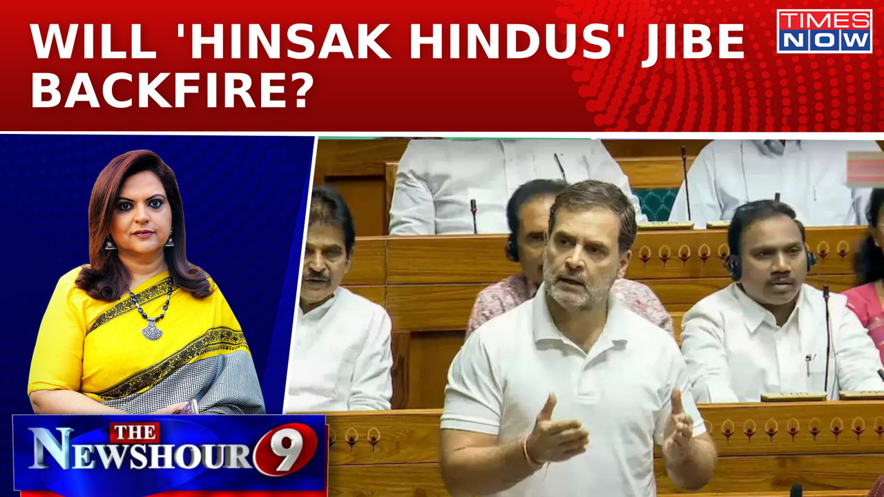 rahul gandhi’s statement sparked controversy | pm modi questions, why call all hindus hinsak?