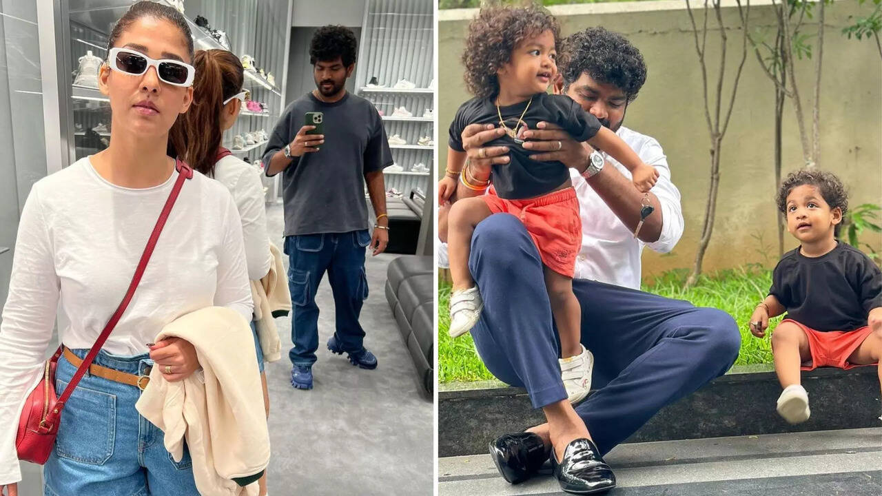  அழகூரில் பூத்தவளே.. விக்கி - நயனின் லேட்டஸ்ட் க்யூட் புகைப்படங்கள்! 