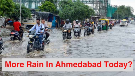 More Rain In Ahmedabad Today 2 National Highways Closed In Junagadh Orange Alert Issued