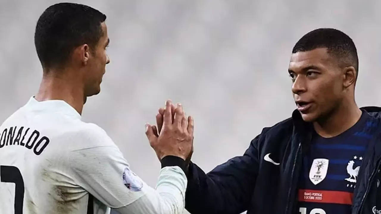 Cristiano Ronaldo and Kylian Mbappe