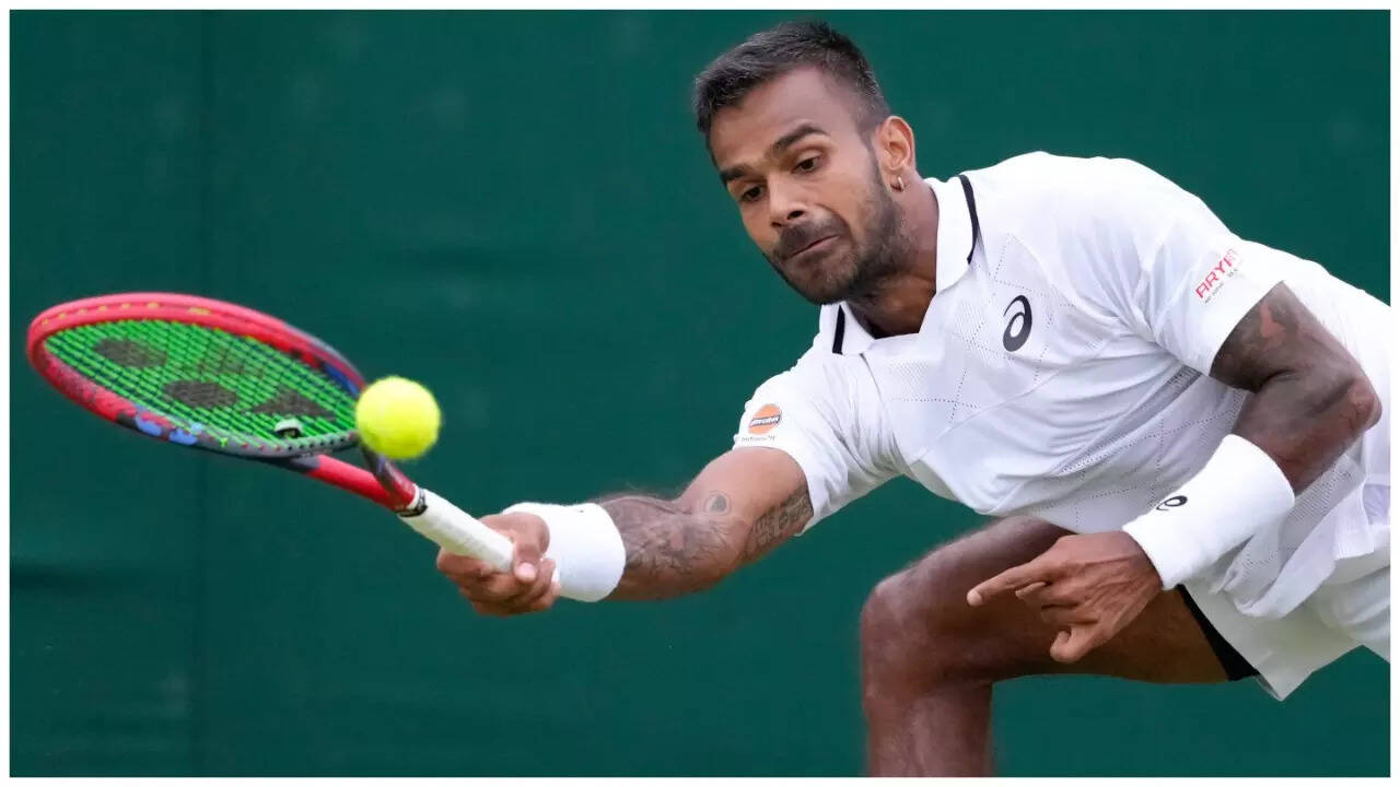Error-Prone Sumit Nagal Makes First-Round Exit From Wimbledon