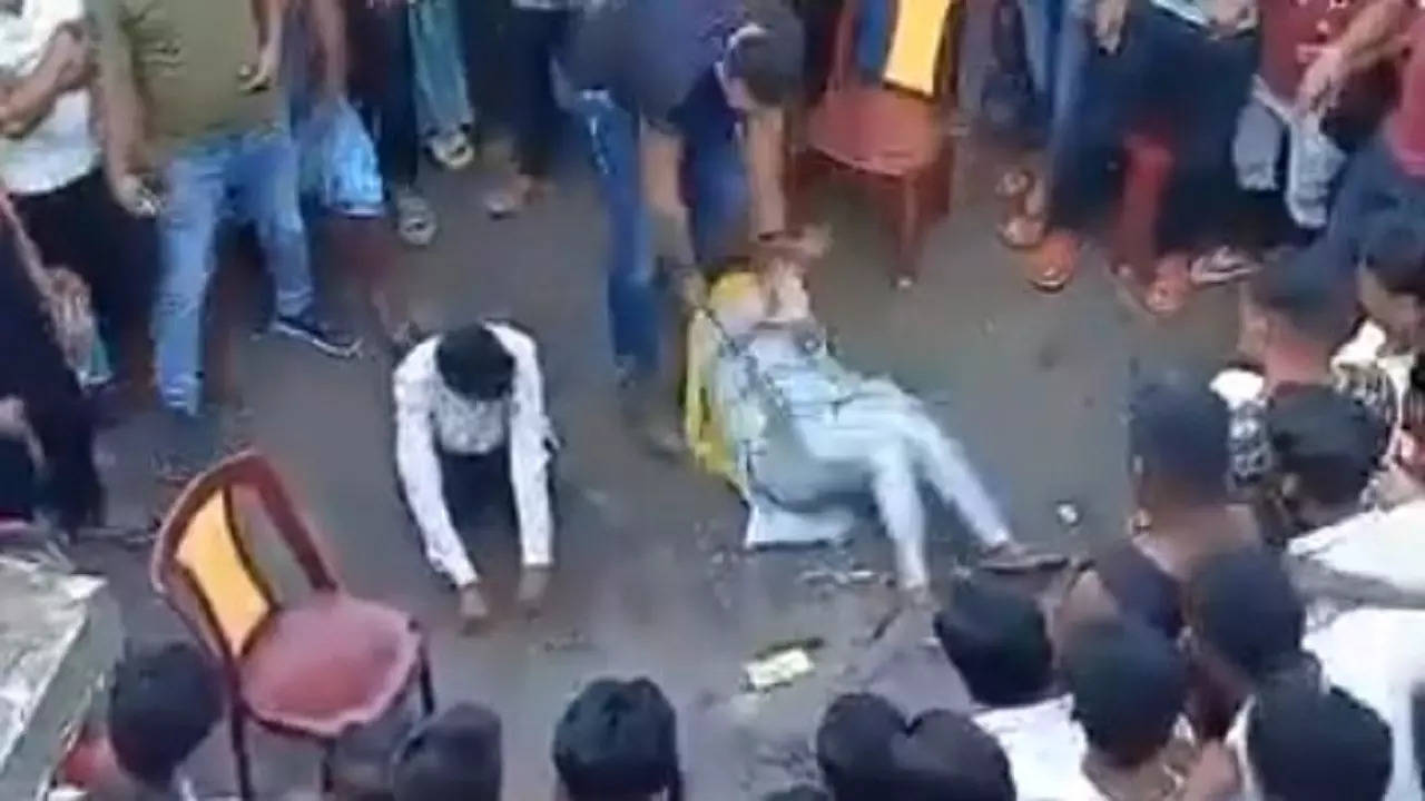 A video of a woman being thrashed in full public view in Bengal went viral