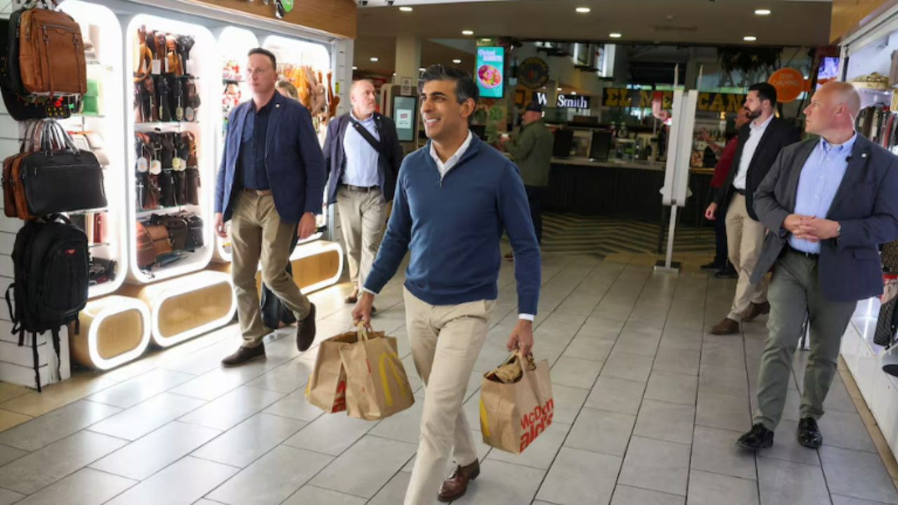 Robots And McDonald's: Rishi Sunak Hunts For Votes At 4:50 AM