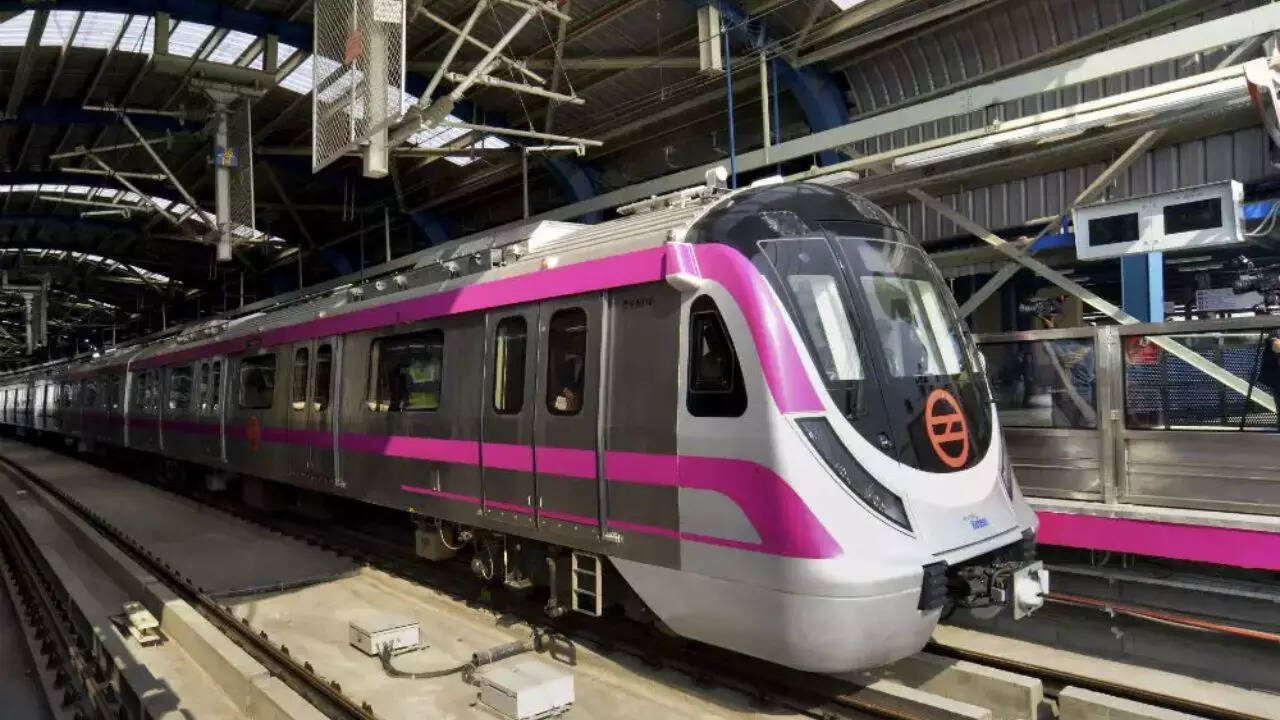 delhi metro’s magenta line now country's 1st fully unmanned train network, pink line to follow suit