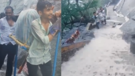 Gujarat Rains Devotees Carried In Palkis Amid Downpour - Video