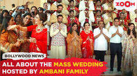 Nita Ambani gifts INR 1 Lakh Mangalsutra and gold jewelry to brides at mass wedding