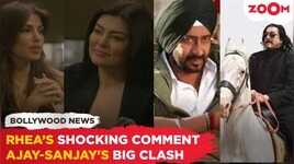 Rhea claims to be a bigger gold digger than Sushmita  Ajay and Sanjays fight in Son of Sardaar 2