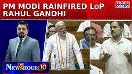 PM Modi Rainfired Rahul Gandhi Slams Hindu Hinsak Remark Whos Hurting Bharats Garima NewsHour