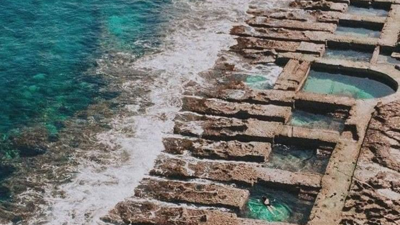 Malta's 'Roman Tidal Baths' Defying Climate Change With MillenniaOld