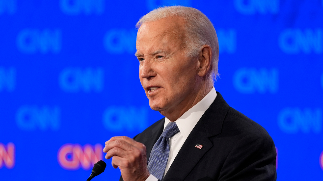 Biden CNN debate - AP