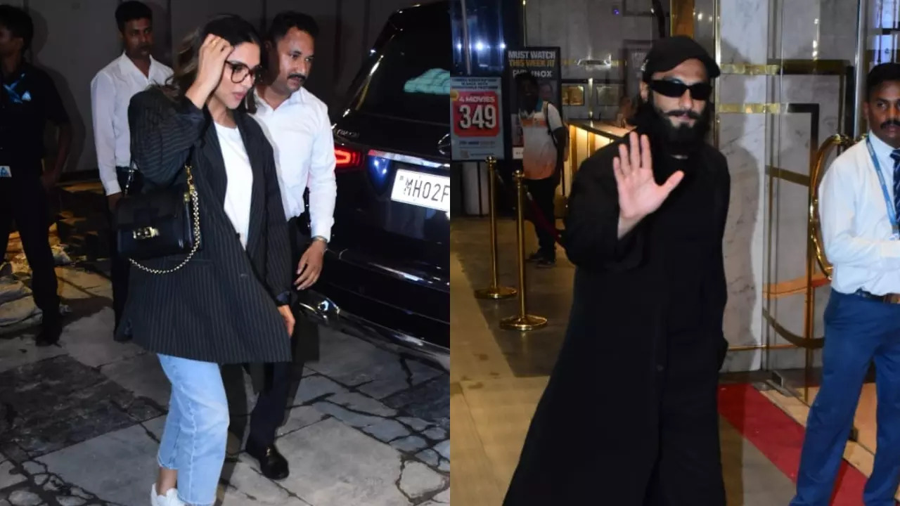 Ranveer-Deepika step out with family to watch Kalki 2898 AD