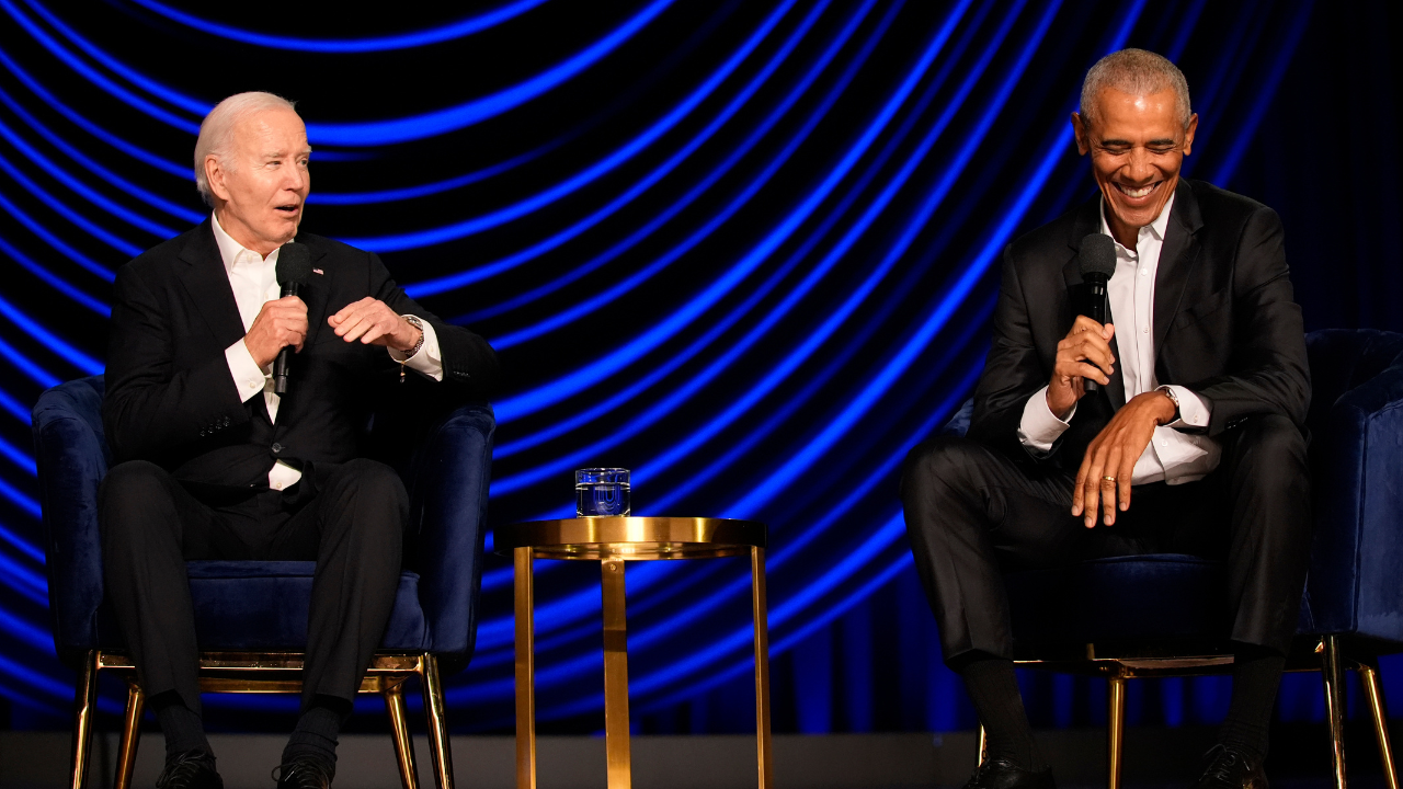 Obama and Biden - AP