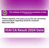 ICAI CA Result 2024 May Date CA Final Inter Results Soon Check Expected Date and Updates Here