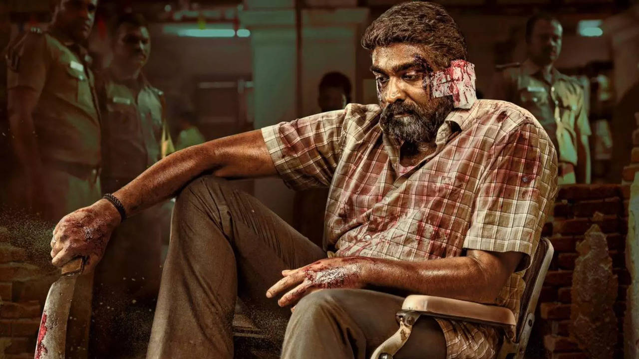 Vijay Sethupathi In A Still From Maharaja