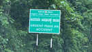 Poorly-Translated Karnataka Highway Sign Reads Urgent Make an Accident