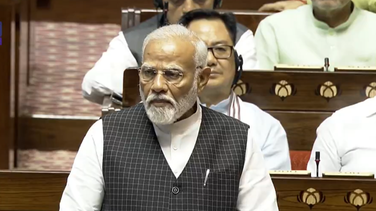 opposition walks out of rajya sabha after pm's 'auto pilot' remark on sonia gandhi