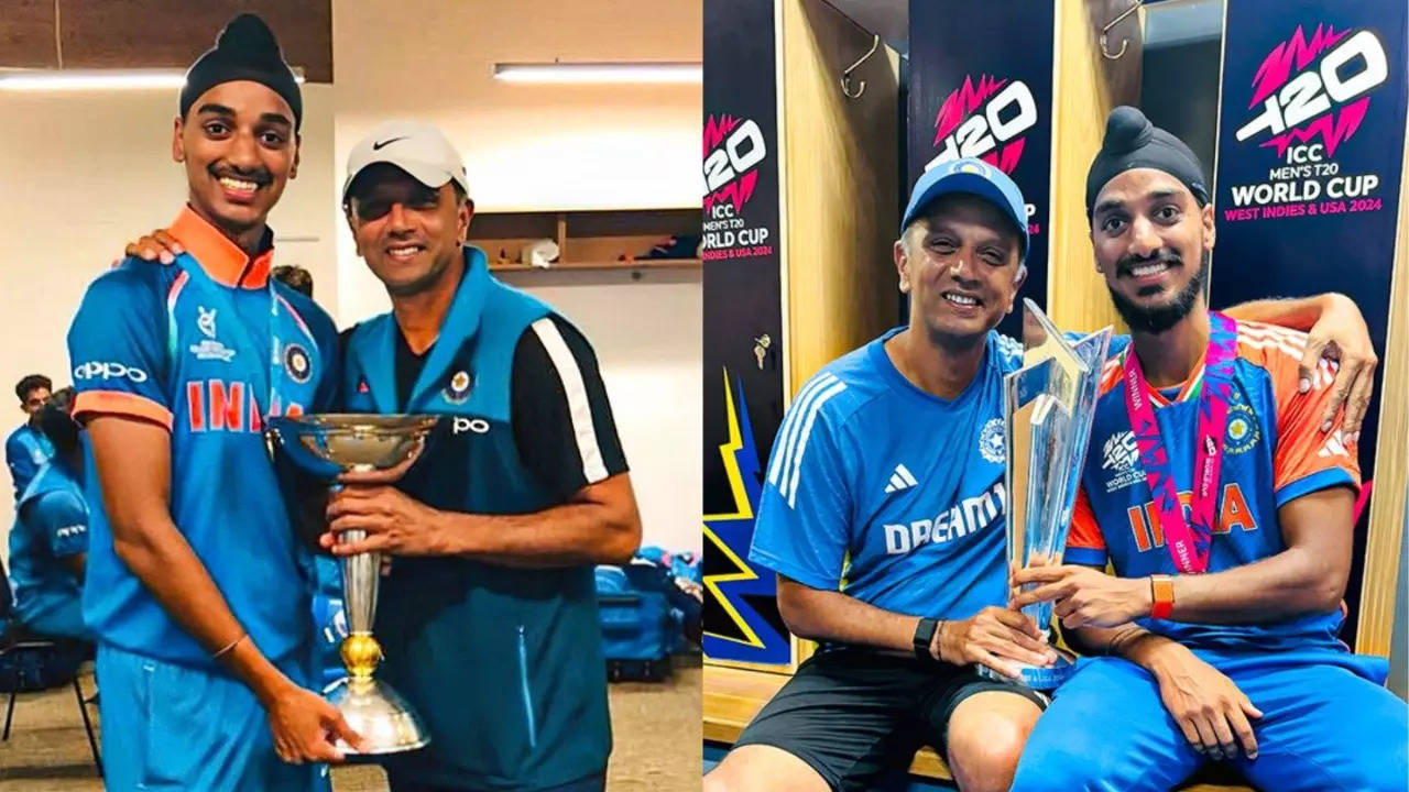 Arshdeep Singh Rahul Dravid