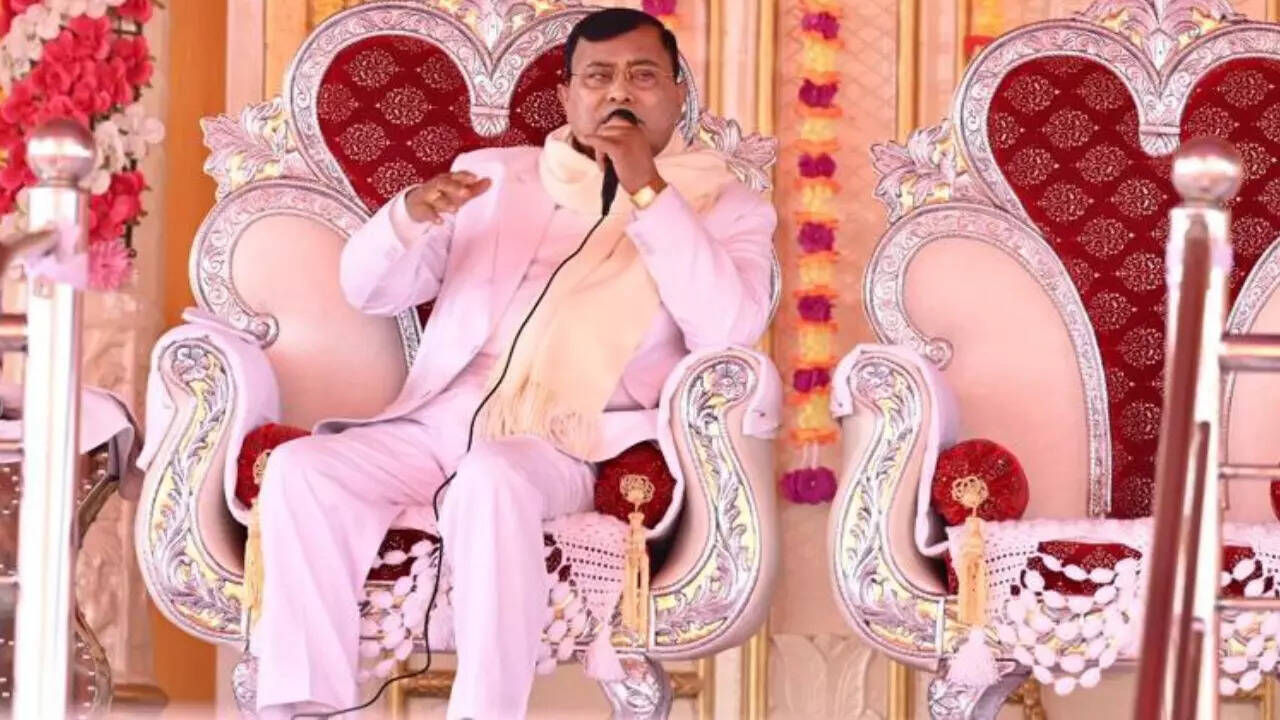 'bhole baba', linked to hathras stampede', has 5 sexual assualt cases against him