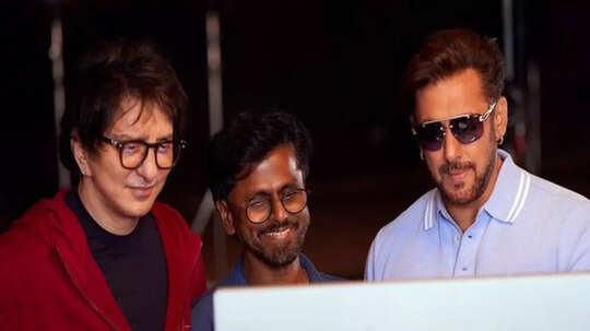 Sajid Nadiadwalas Wife Warda Shares Video From Salman Khan-Starrer Sikandars Sets Watch