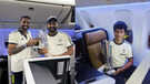 Coming Home Rohit Sharma Shares Pic Aboard Flight Back to India Players Expected to Reach Delhi On