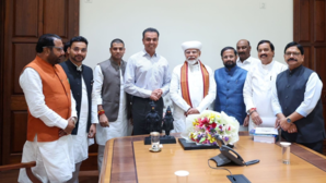 Ours A Time-tested Friendship PM Modi After Meeting Sena MPs Shrikant Shinde Milind Deora