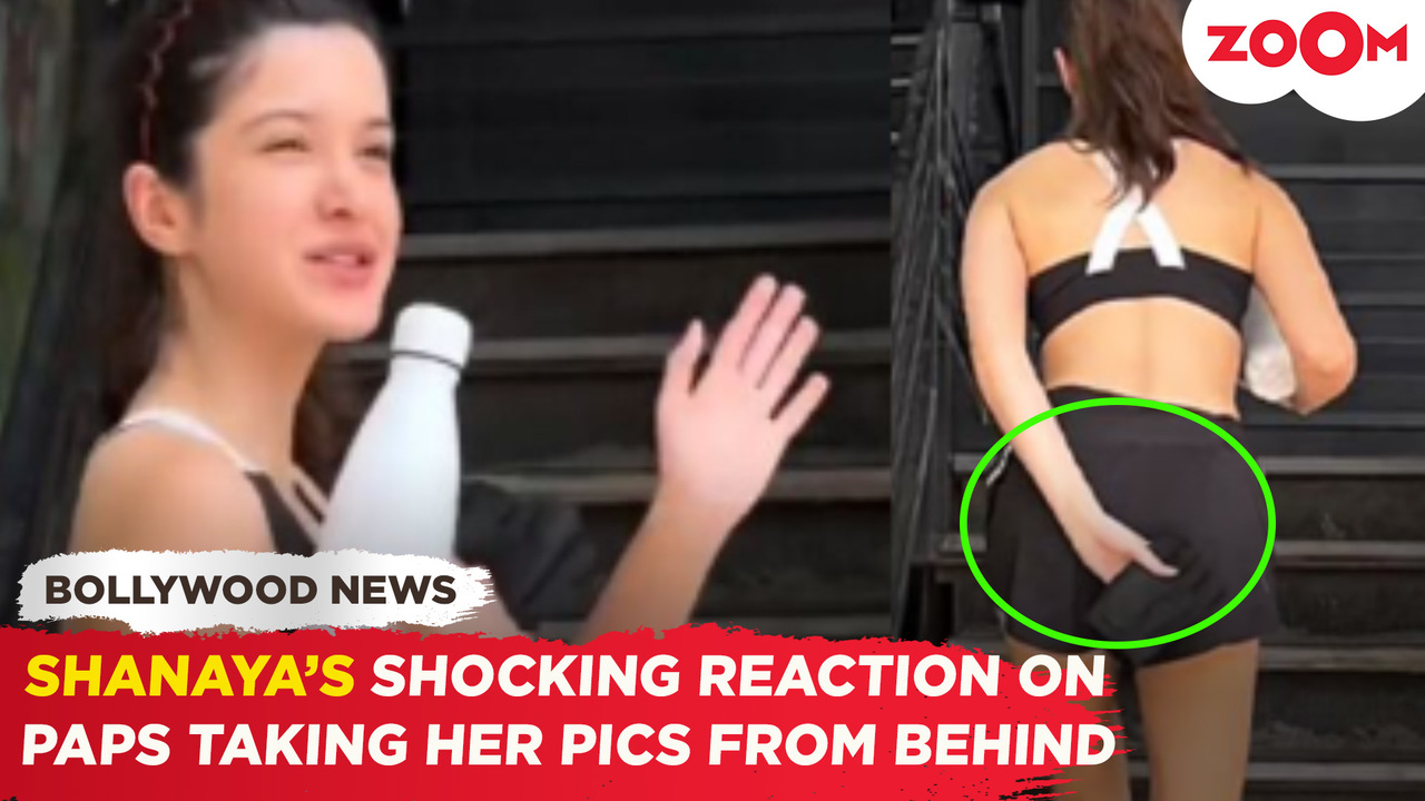 Shanaya Kapoor shocking statement on paps taking her pics from behind