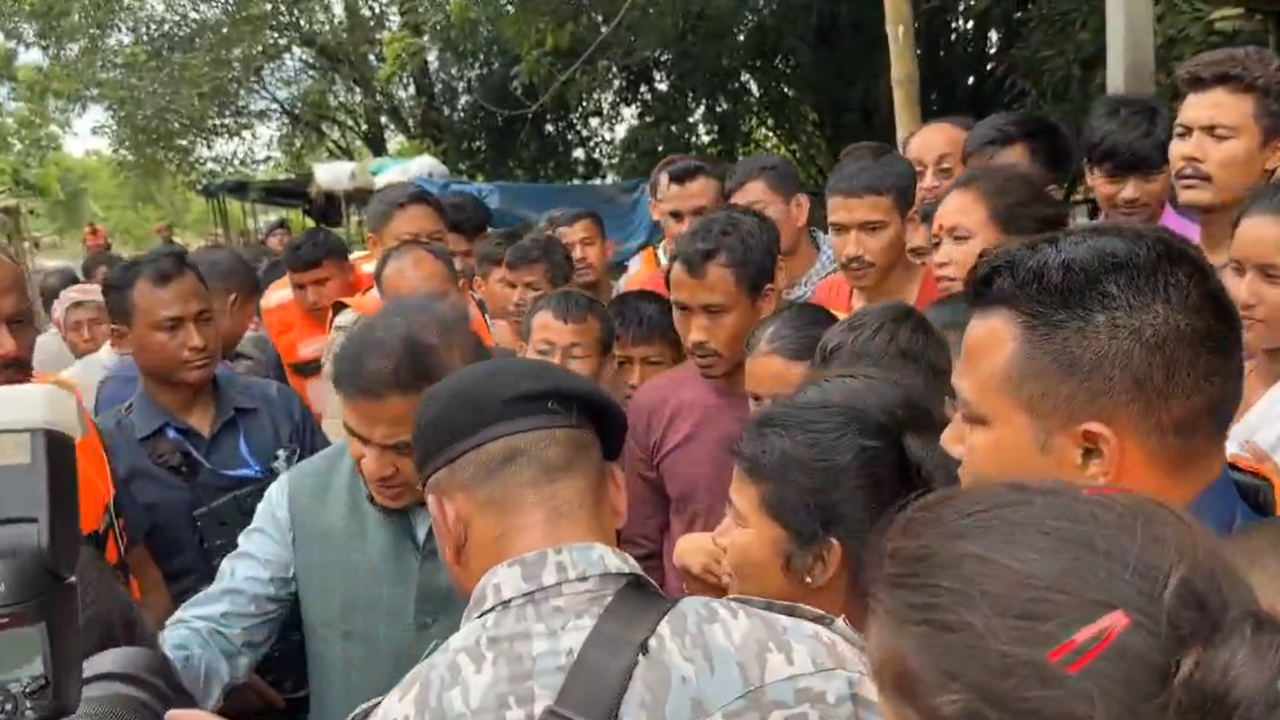 Assam CM Meets People In Flood-Affected Areas As Relief Efforts Underway | VIDEO