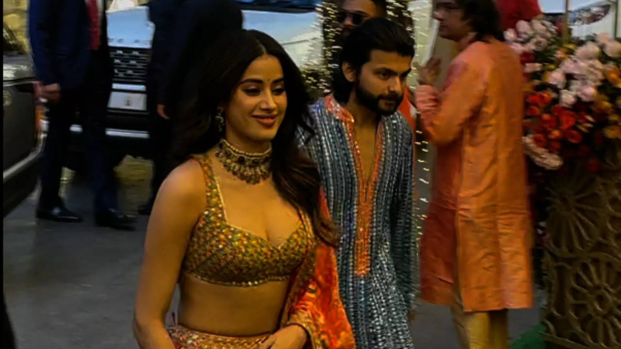 Janhvi Kapoor with Shikhar Pahariya