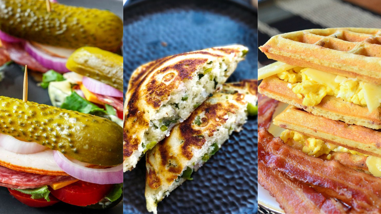 Breadless Breakfast Ideas - 8 No Bread Sandwiches To Try