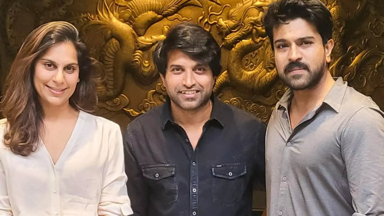 Jani Master With Ram Charan, Upasana