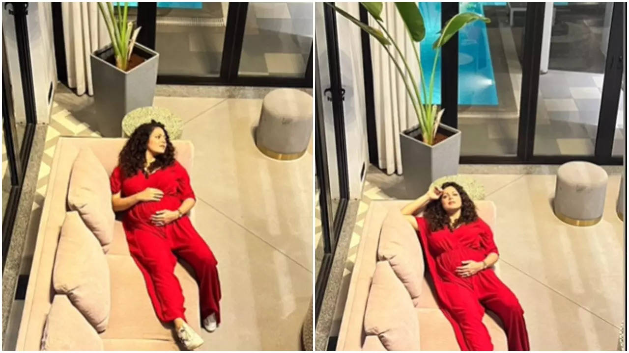 Drashti Dhami Silences Trolls Who Called Her Baby Bump 'Fake' - Watch