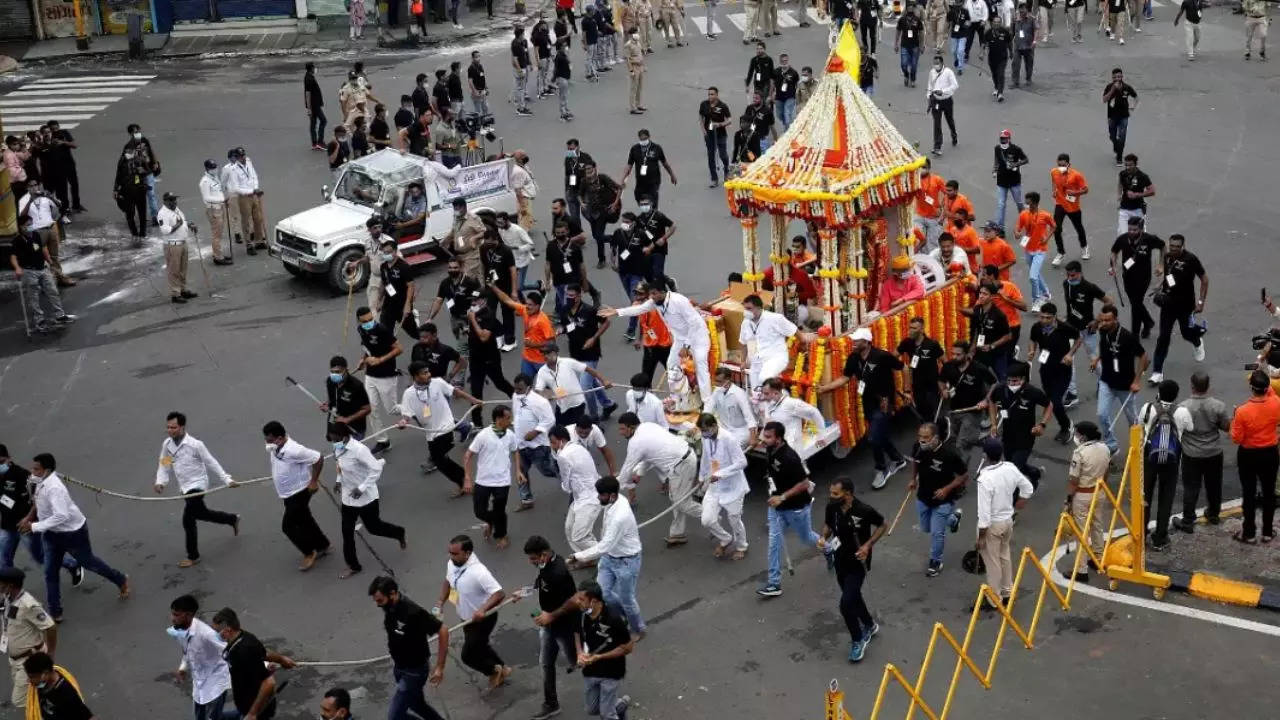 Representative Image: Ahmedabad Rath Yatra