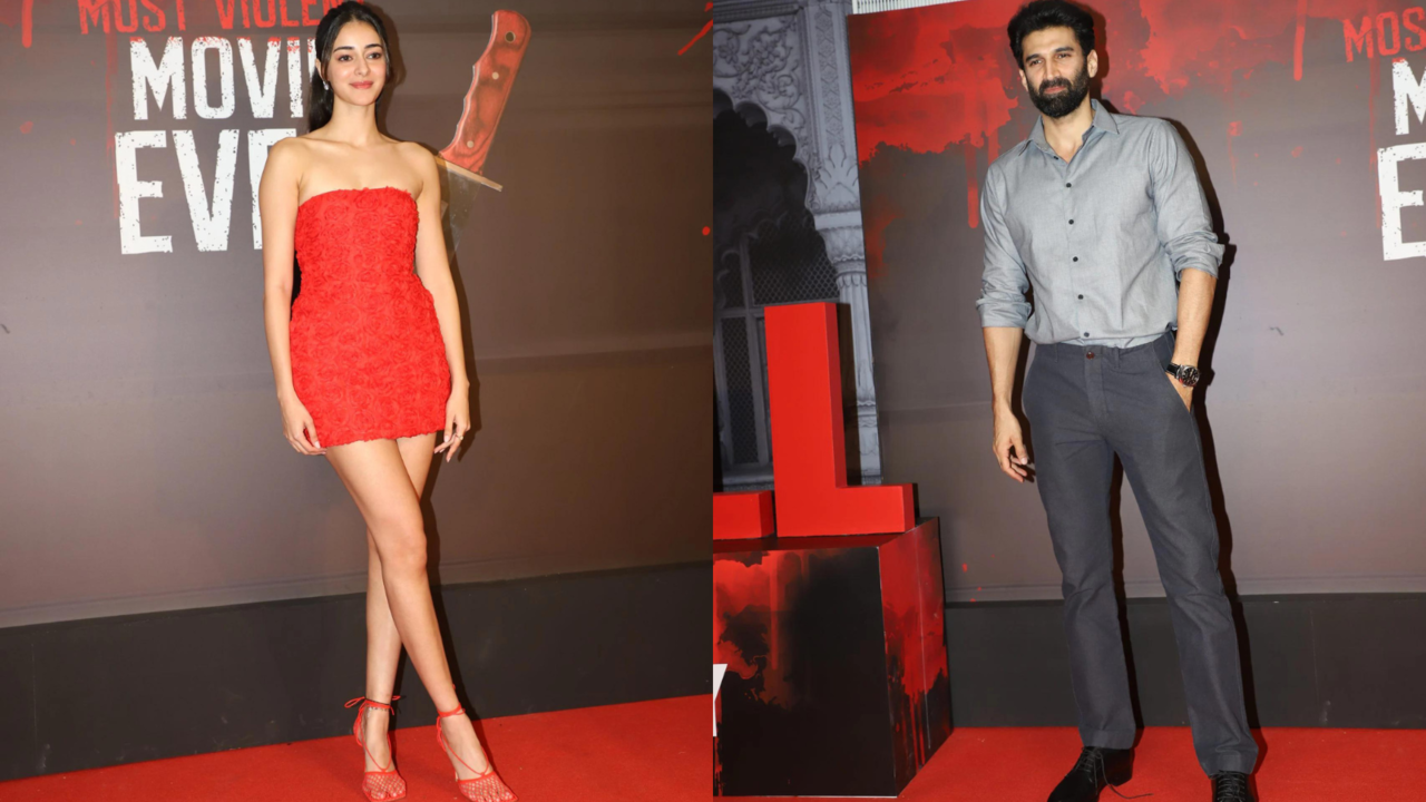 Ananya Panday And Aditya Roy Kapur Snapped Together At Kill Screening Amid Break Up Rumours