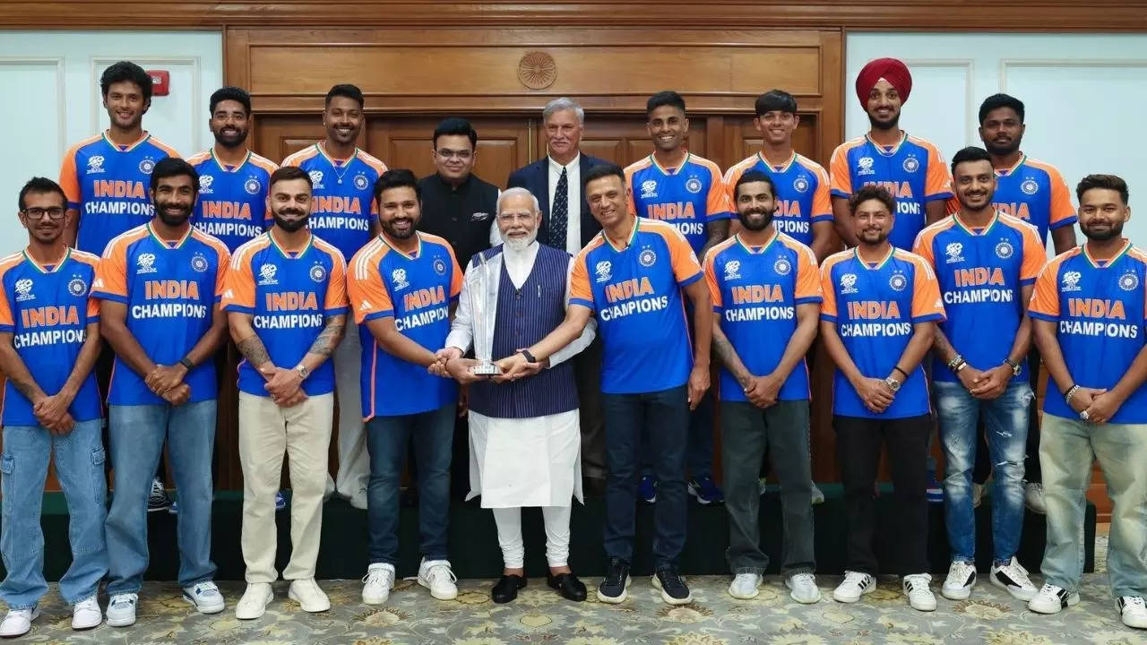 Team India Meet PM Modi