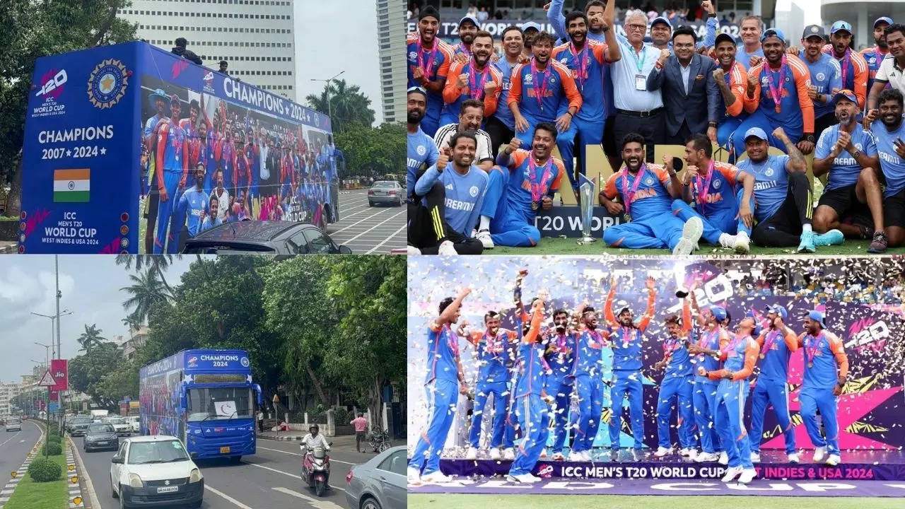 Team india Victory Parade In Mumbai, Traffic Police Issues Parade Route & Advisory