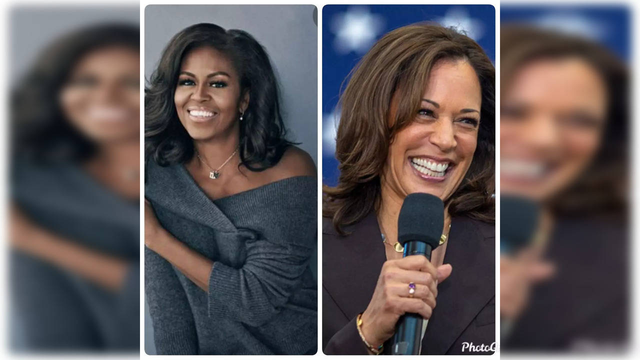 Who Is Trump's New Rival Michelle Obama Or Kamala Harris? Times Now