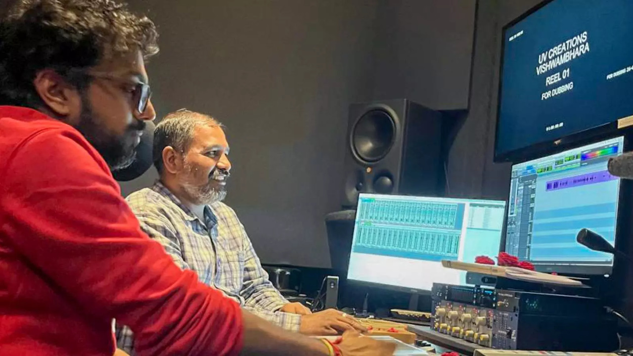 Dubbing For Megastar Chiranjeevi's Vishwambhara  Begins