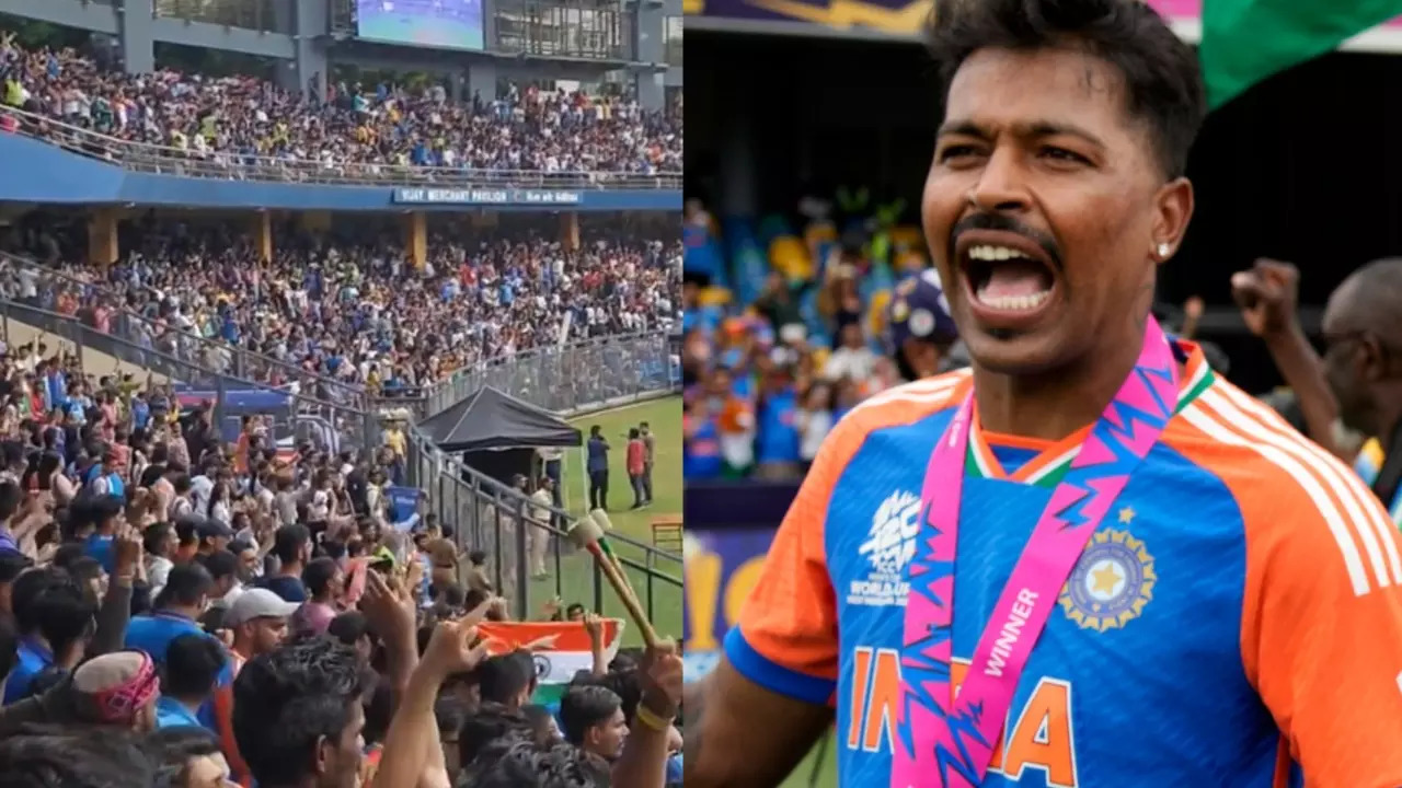 Hardik Pandya Chants Echo Through Wankhede Stadium, Two Months After He Was Booed At Same Venue: WATCH