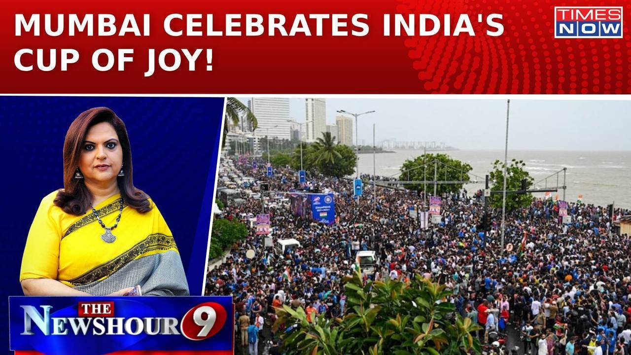 India Celebrates T20 Cricket World Cup Win | Mumbai Welcomes World Champions | Newshour Debate