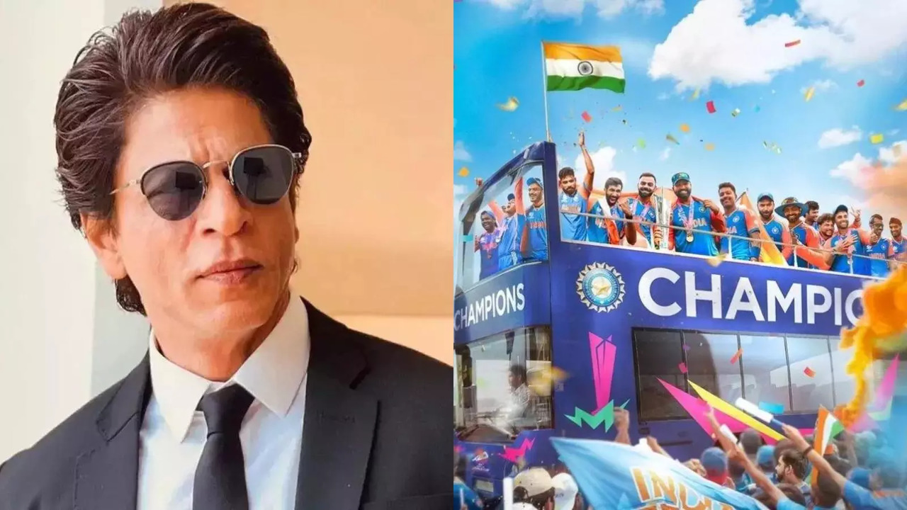 Shah Rukh Khan Goes 'Boys In Blue Take Away All The Blues' As He Shares Video Of India's T20 World Cup Victory Parade