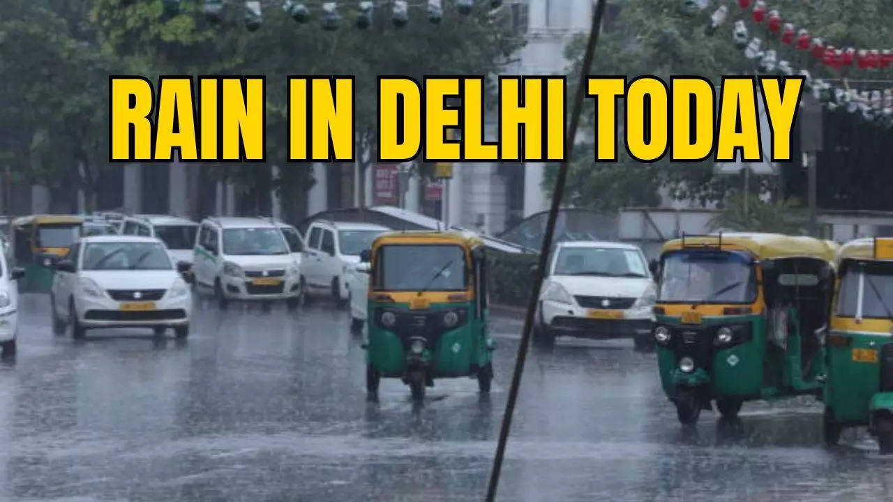 Moderate Rain Predicted in Delhi Today