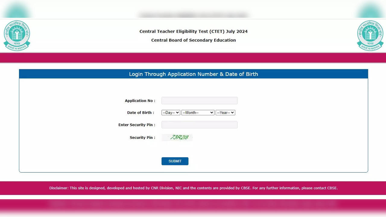 CTET Admit Card 2024 Released on ctet.nic.in, Direct Link