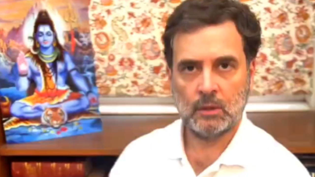 'compensation and insurance are different': rahul gandhi again targets centre over agniveer row - video