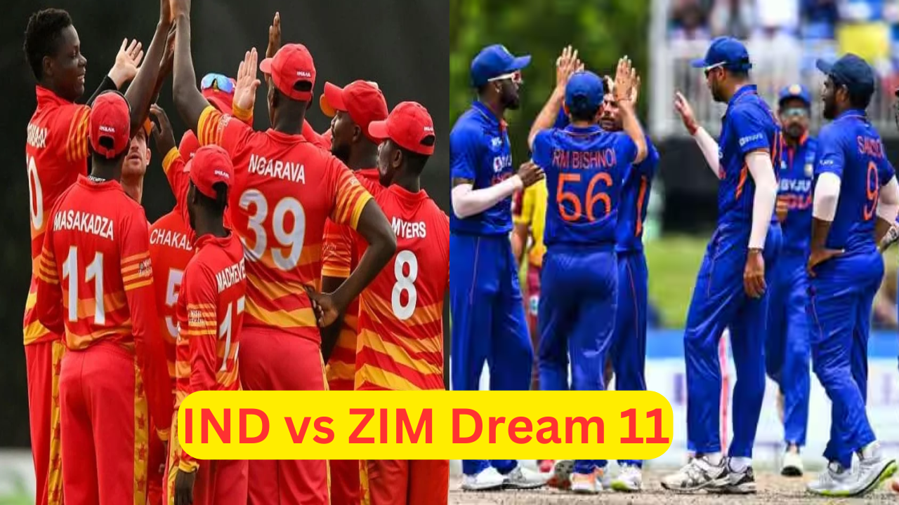 ind vs ZIM Dream 11