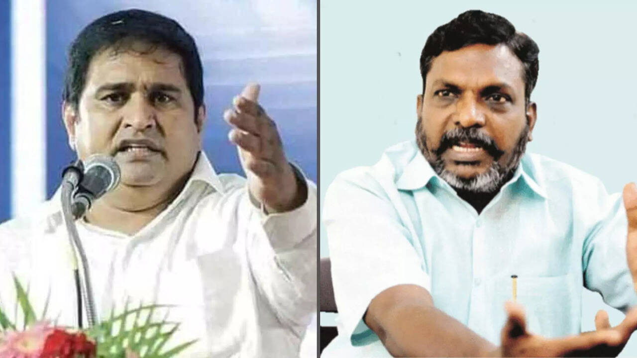  ஆர்ம்ஸ்ட்ராங் கொலையில் சரணடைந்தவர்கள் உண்மையான குற்றவாளிகள் இல்லை - திருமாவளவன் 