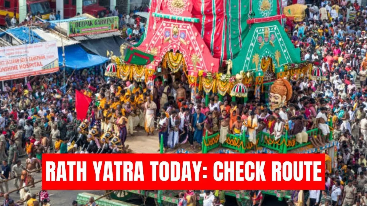 Rath Yatra in Ahmedabad Today: Check Complete Route And Timings of ...