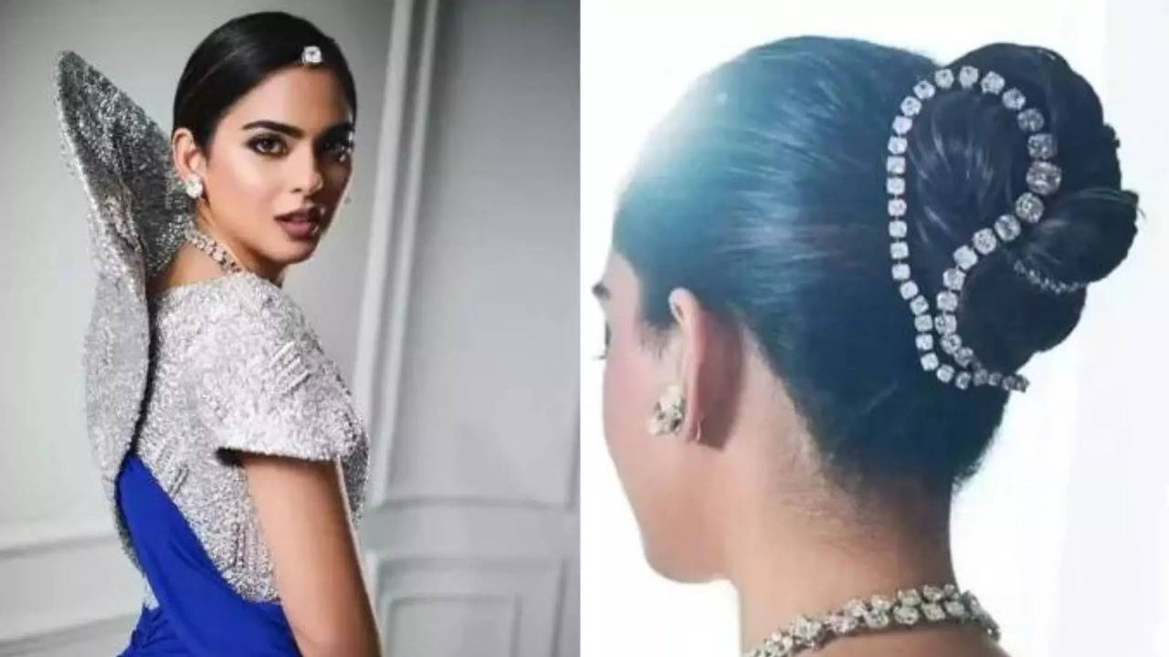 isha ambani luxurious lifestyle, adorns her bun with iconic diamond hair accessory worth millions