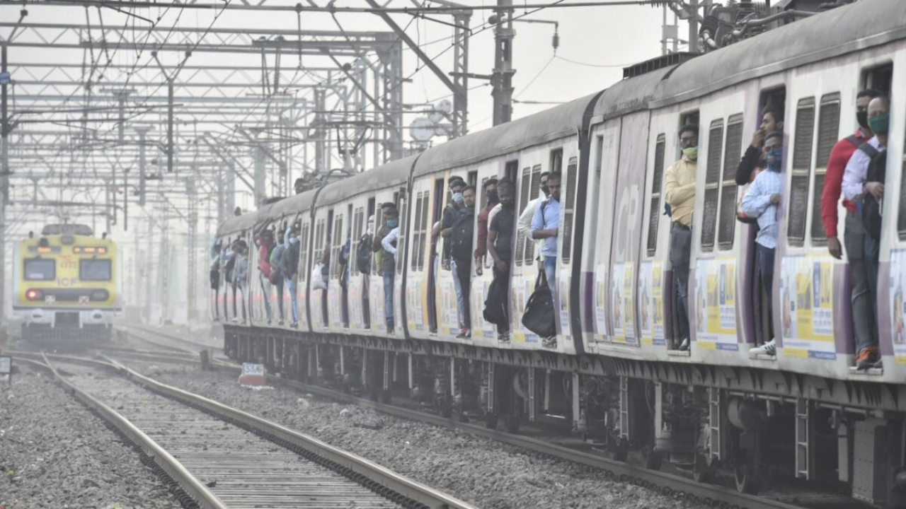 Mumbai local services halted