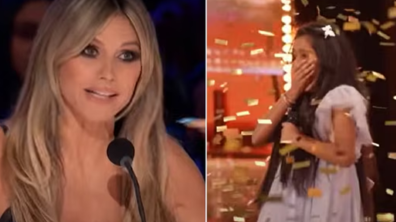 Heidi Klum gave a golden buzzer to Pranysqa Mishra