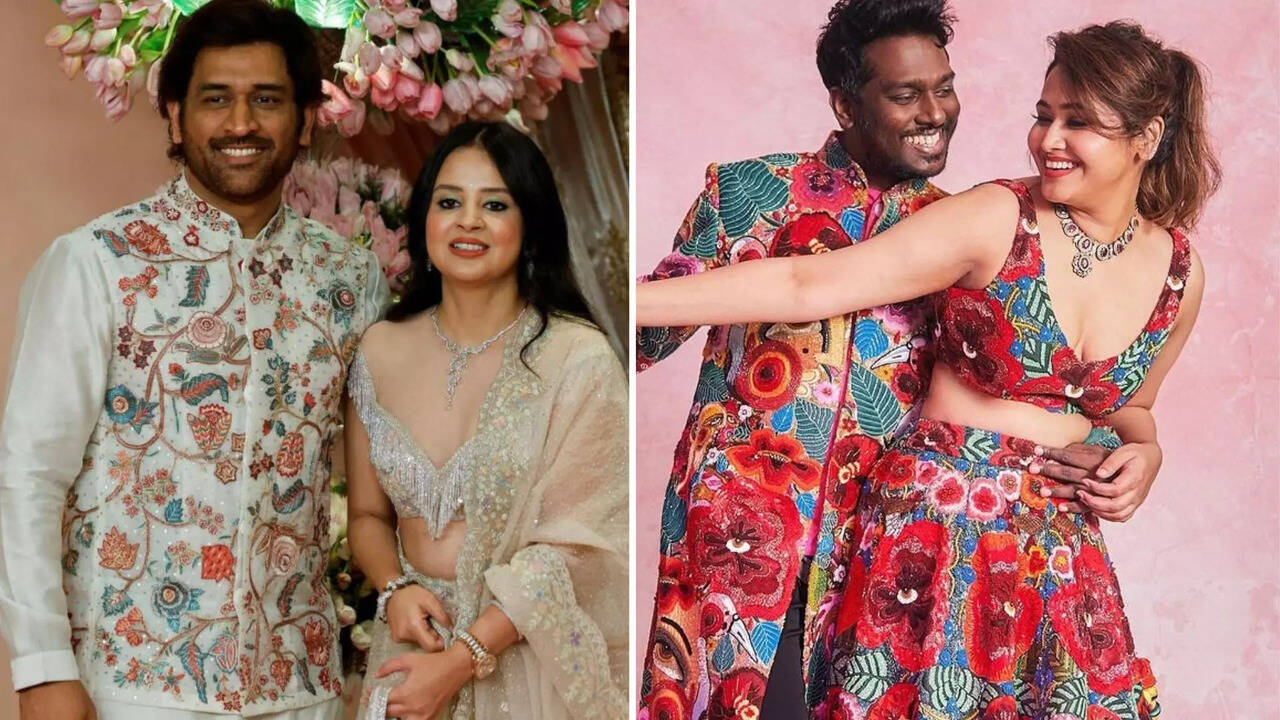  தோனி முதல் அட்லி வரை..அம்பானி வீட்டு திருமண விழாவில் பங்கேற்ற பிரபலங்களின் கலர்ஃபுல் புகைப்படங்கள்! 